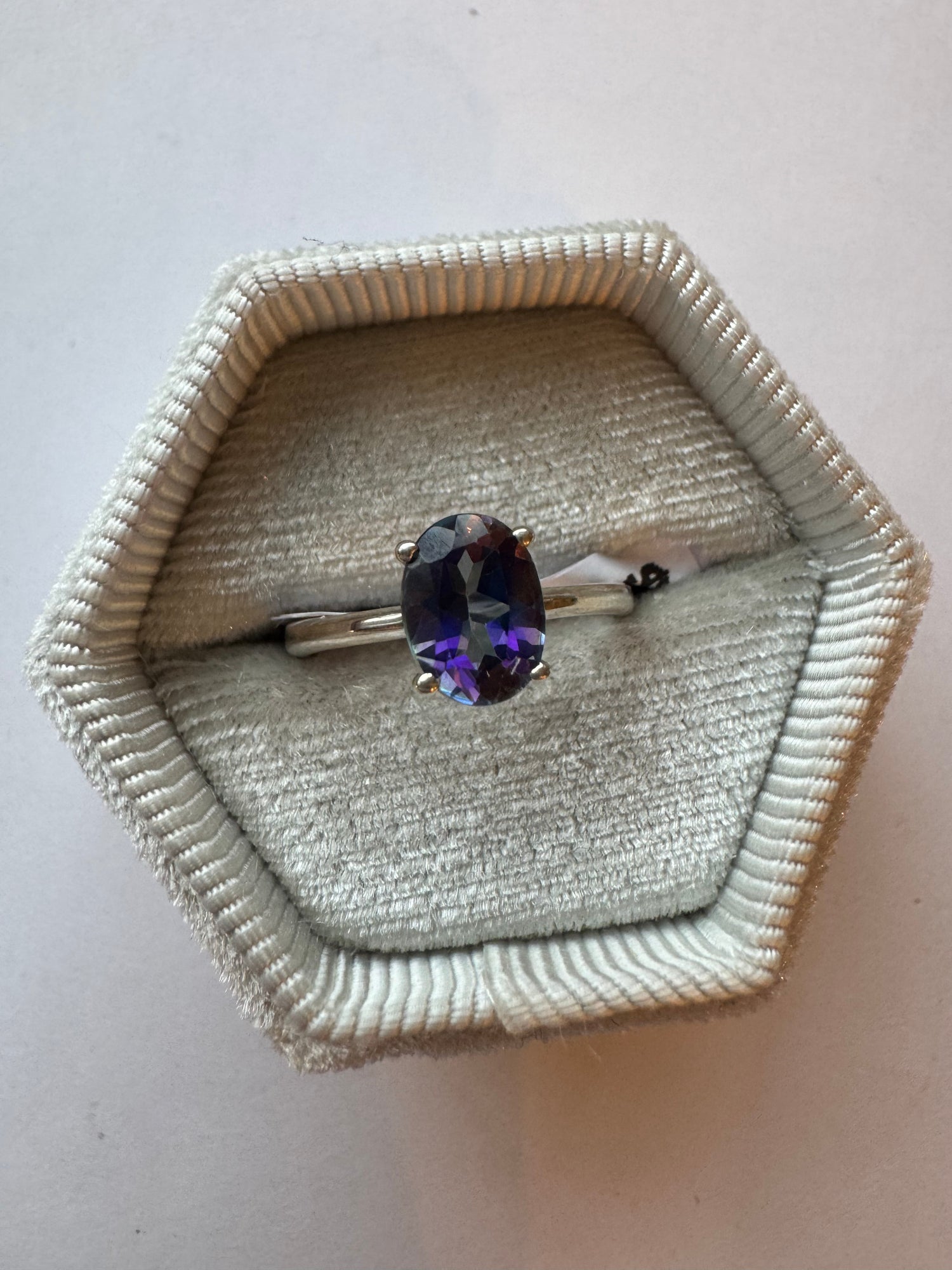 Mystic Topaz Sterling SIlver Ring Size 6 - Moon Room Shop and Wellness