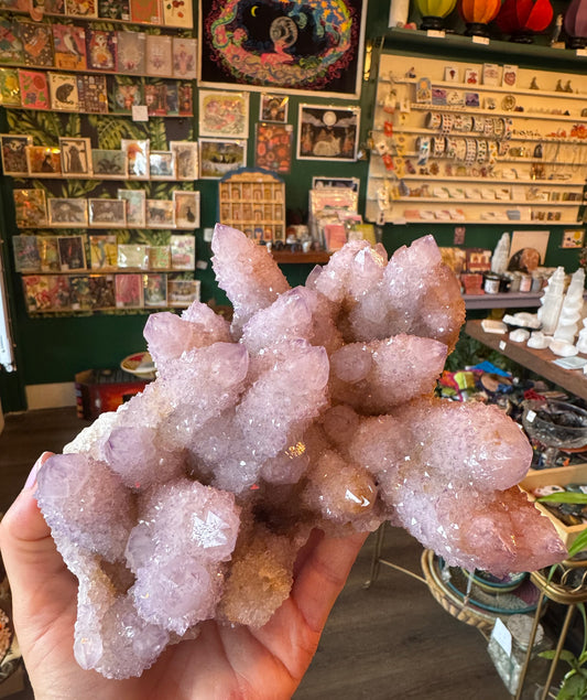 Spirit Quartz Gorgeous Cluster 3.67 lb South Africa - Moon Room Shop and Wellness