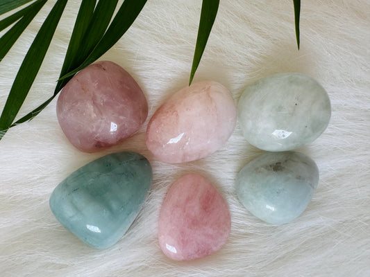 Morganite Tumbled - Moon Room Shop and Wellness