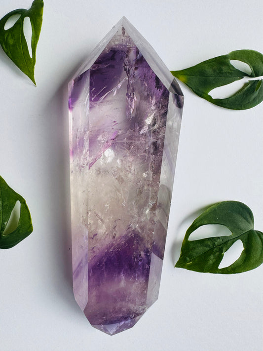 Phantom Amethyst Double Terminated  238 g Brazil - Moon Room Shop and Wellness