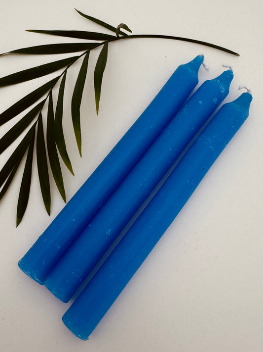 Intention Candle- Blue - Moon Room Shop and Wellness