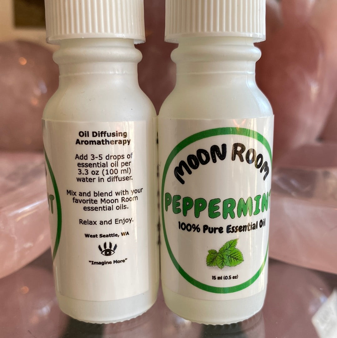 Moon Room Peppermint Essential Oil - Moon Room Shop and Wellness