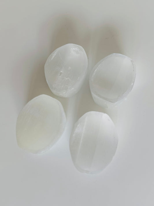 Selenite Serenity/No Worry Stone - Moon Room Shop and Wellness