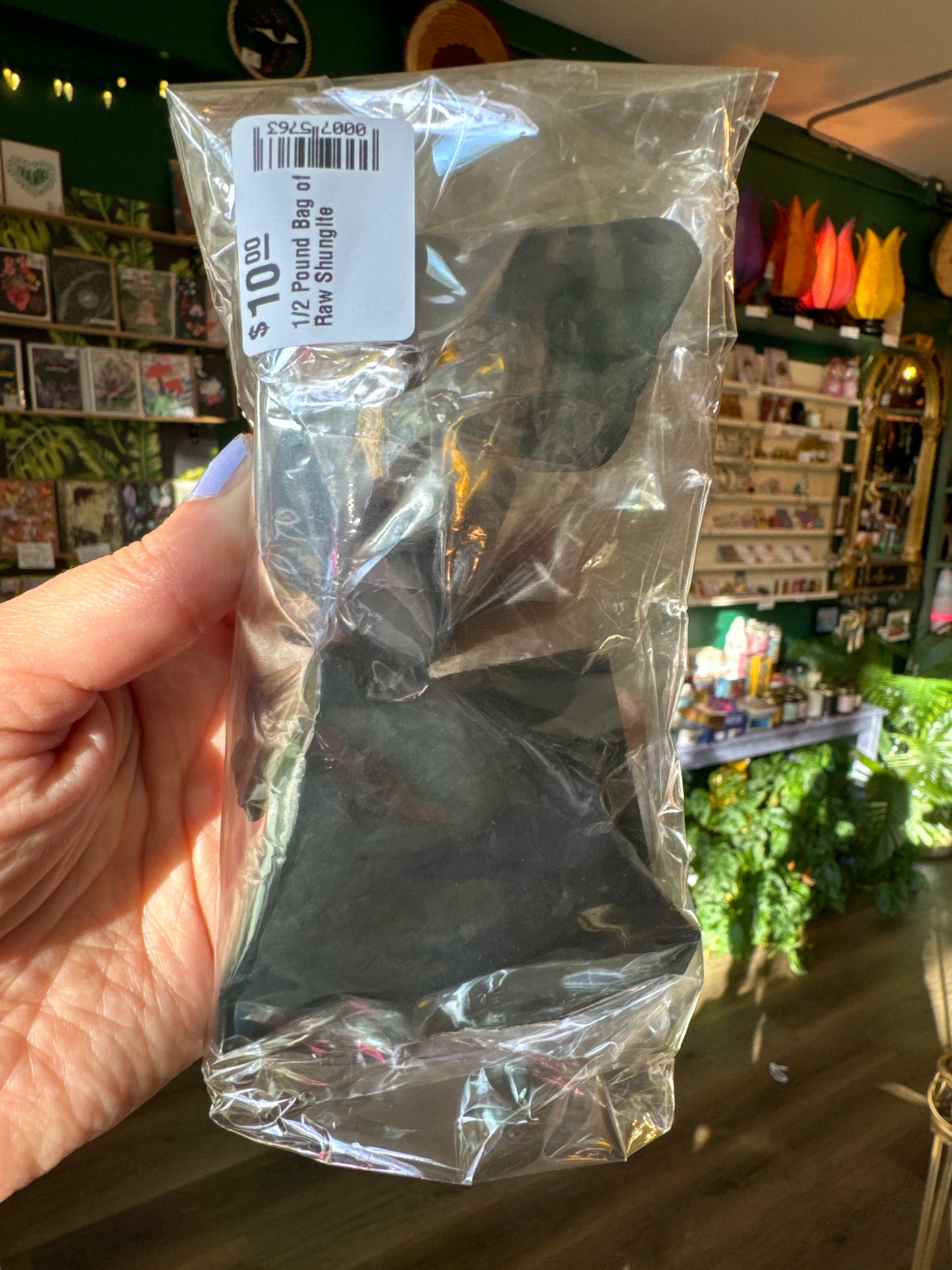 1/2 Pound Bag of Raw Shungite - Moon Room Shop and Wellness