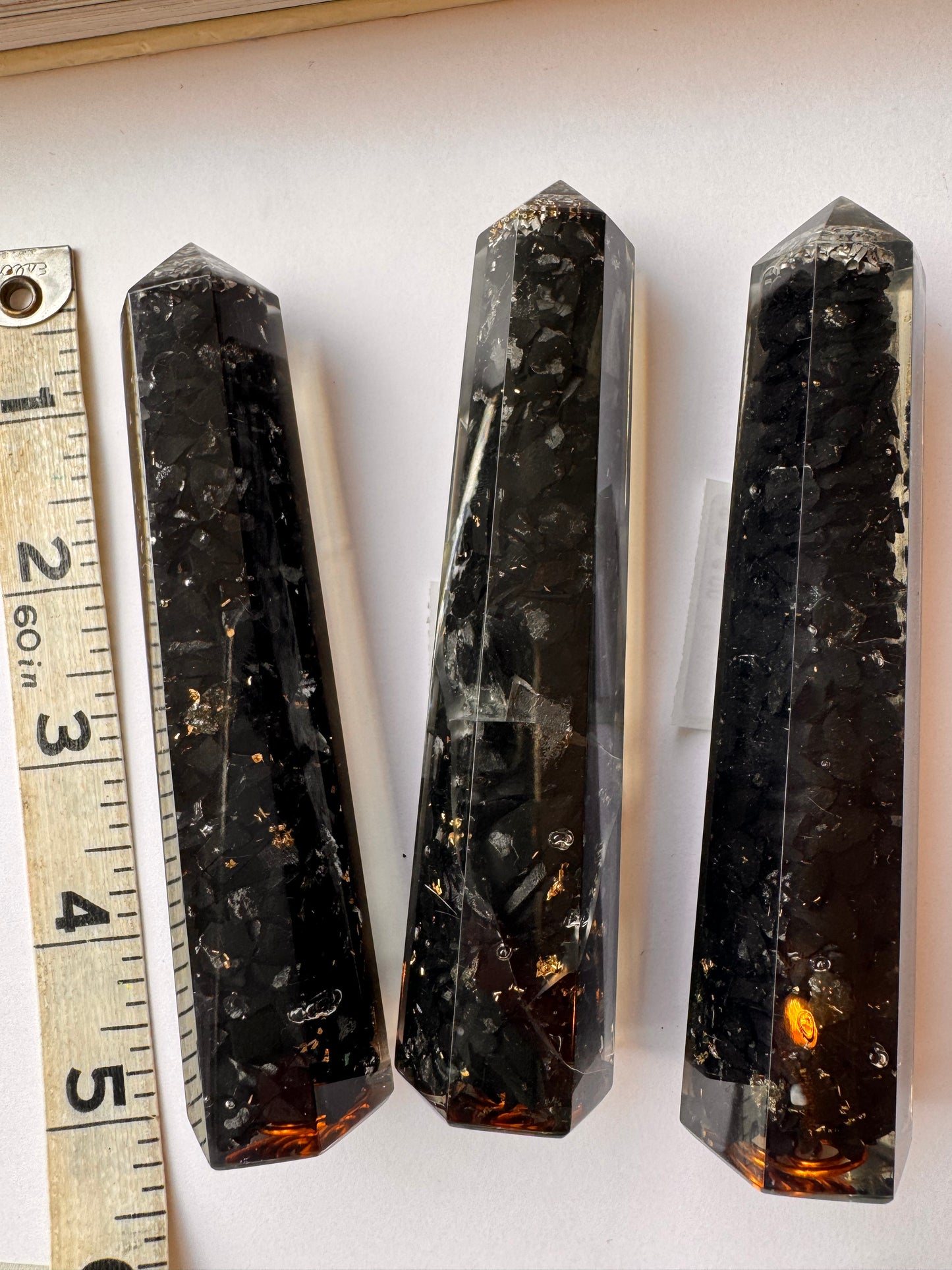 Shungite Orgone Obelisk Tower - Moon Room Shop and Wellness