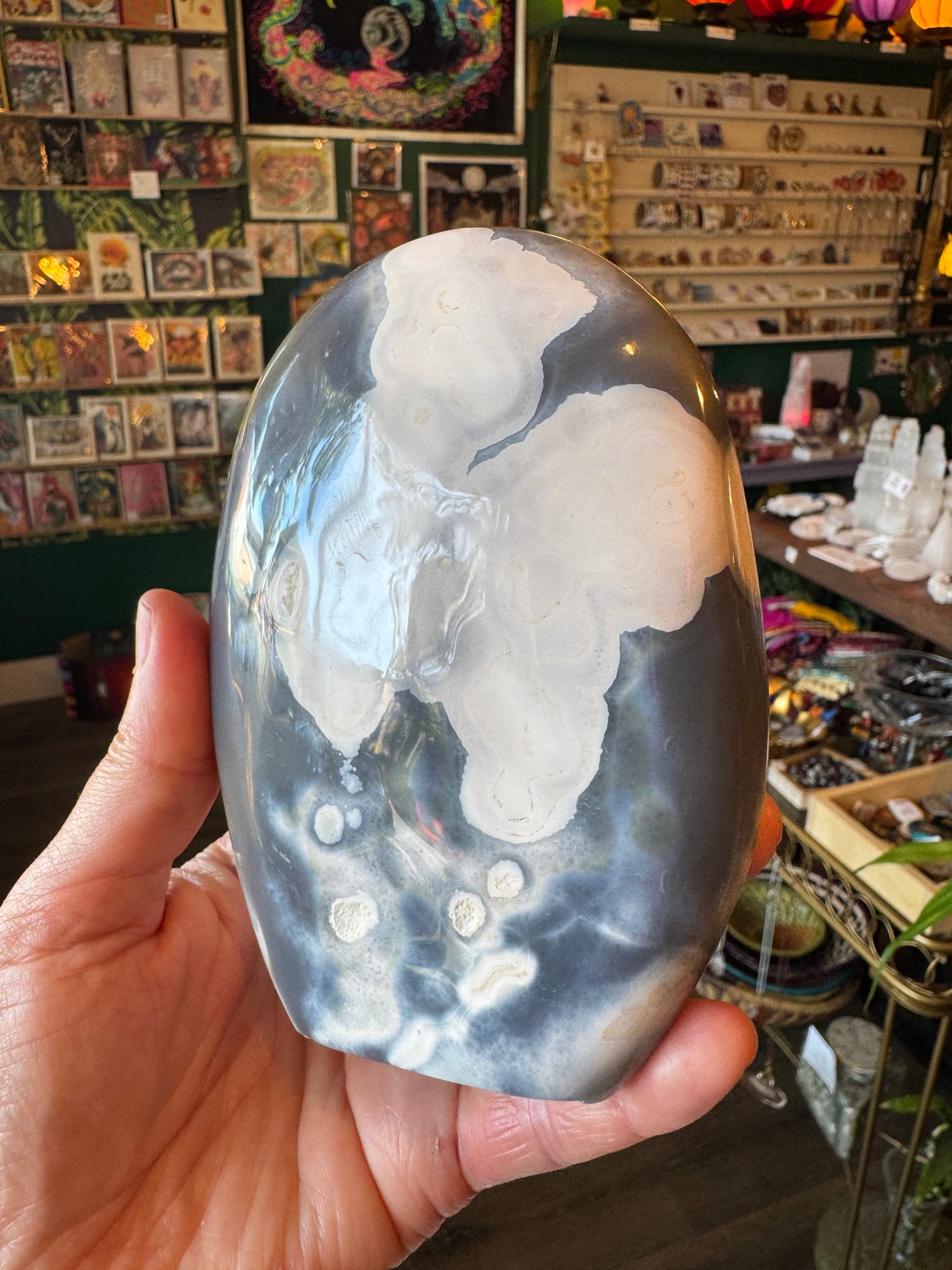 Orca Agate Freeform 1.85 lb - Moon Room Shop and Wellness