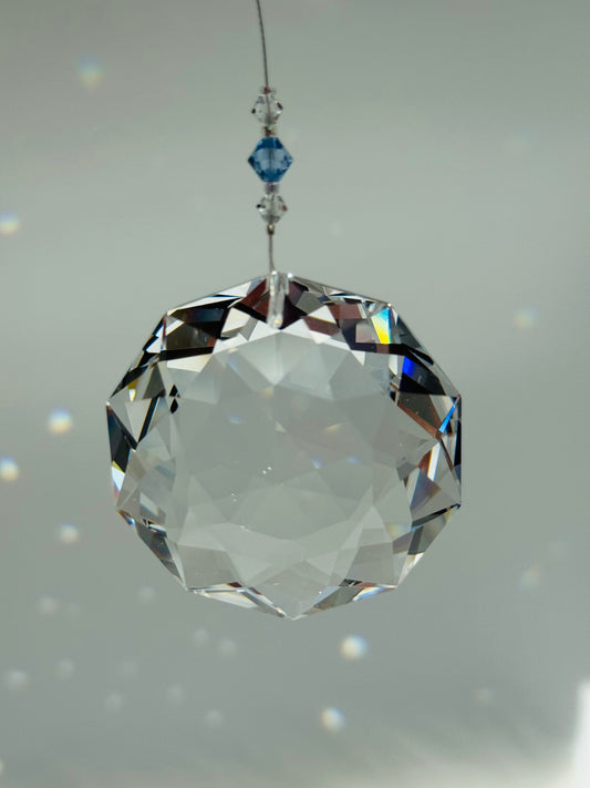 Magical Laurainbo "Dahlia"  Crystal / Prism 50 mm - Moon Room Shop and Wellness