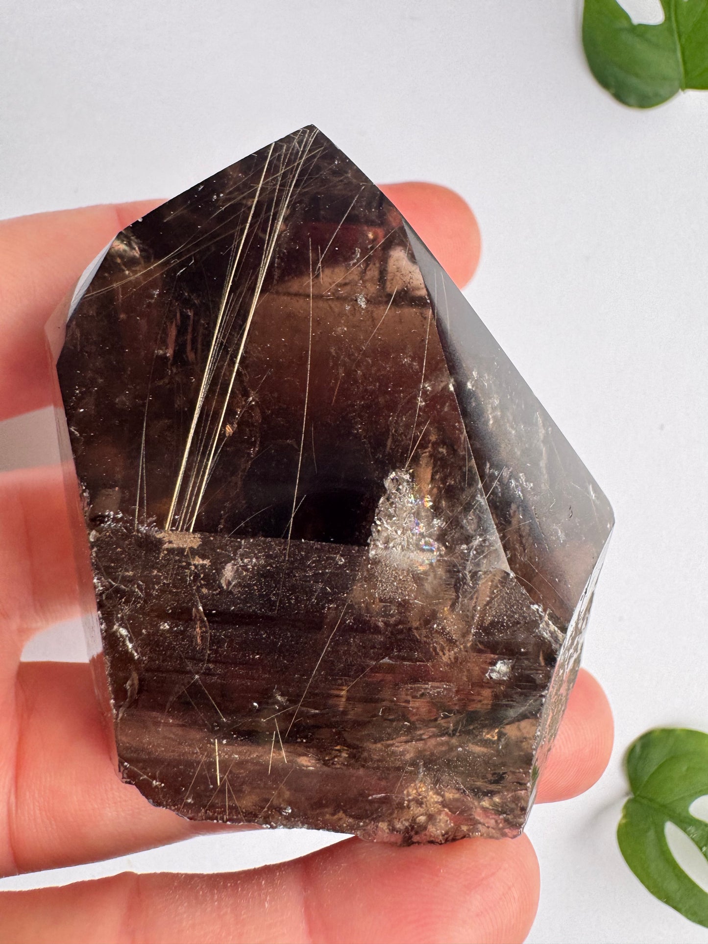 Smoky Quartz Rutilated Beauty 160 g. Brazil - Moon Room Shop and Wellness