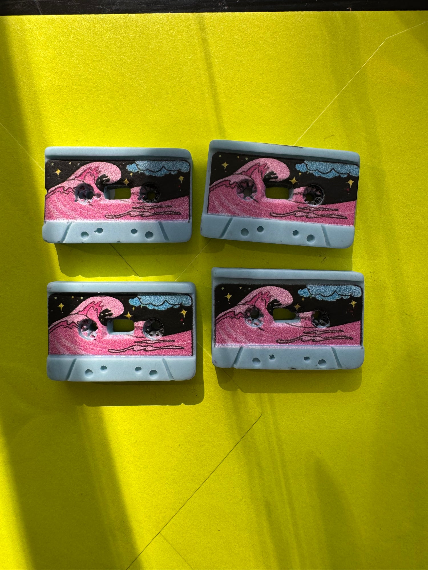 80's Cassette Tape Charm - Moon Room Shop and Wellness