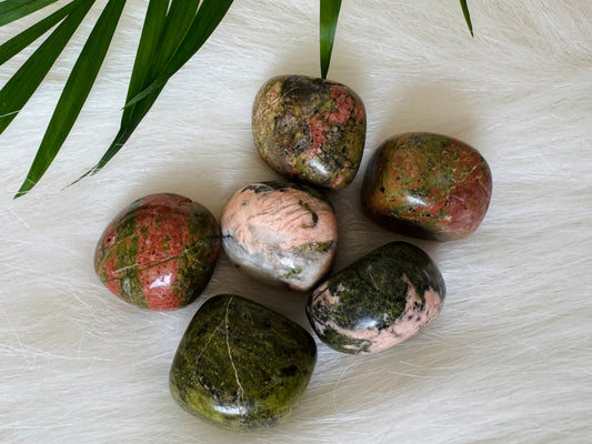 Unakite Tumbled - Moon Room Shop and Wellness