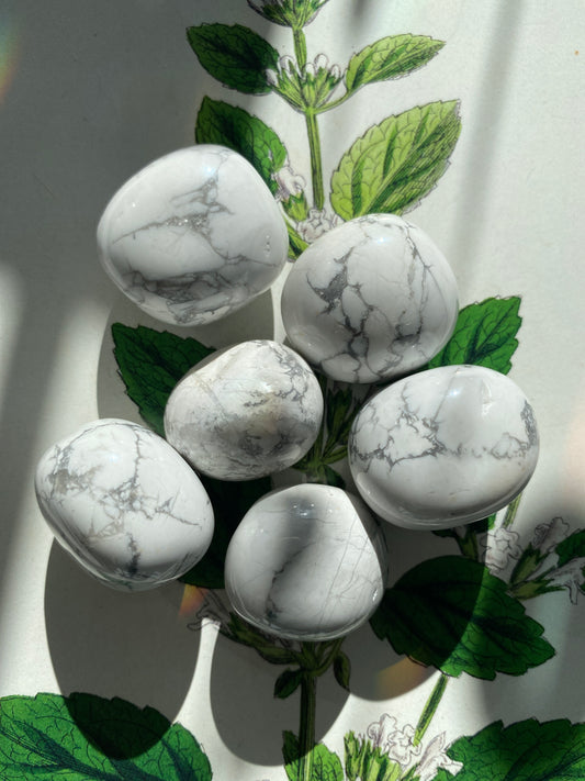 Howlite Tumbled - Moon Room Shop and Wellness