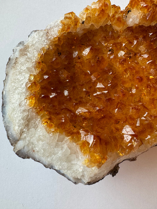 Citrine (heat treated) Cluster  284 g Brazil - Moon Room Shop and Wellness