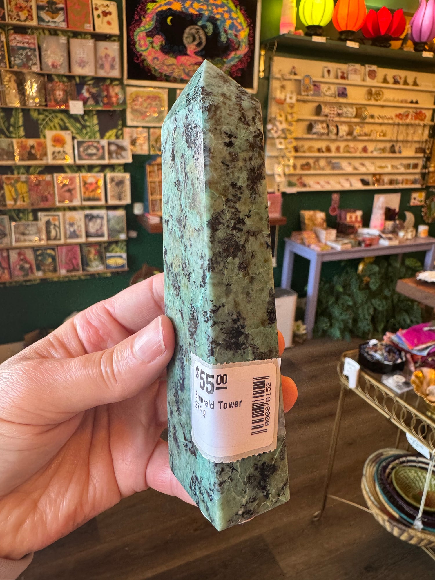 Emerald Tower 274 g - Moon Room Shop and Wellness