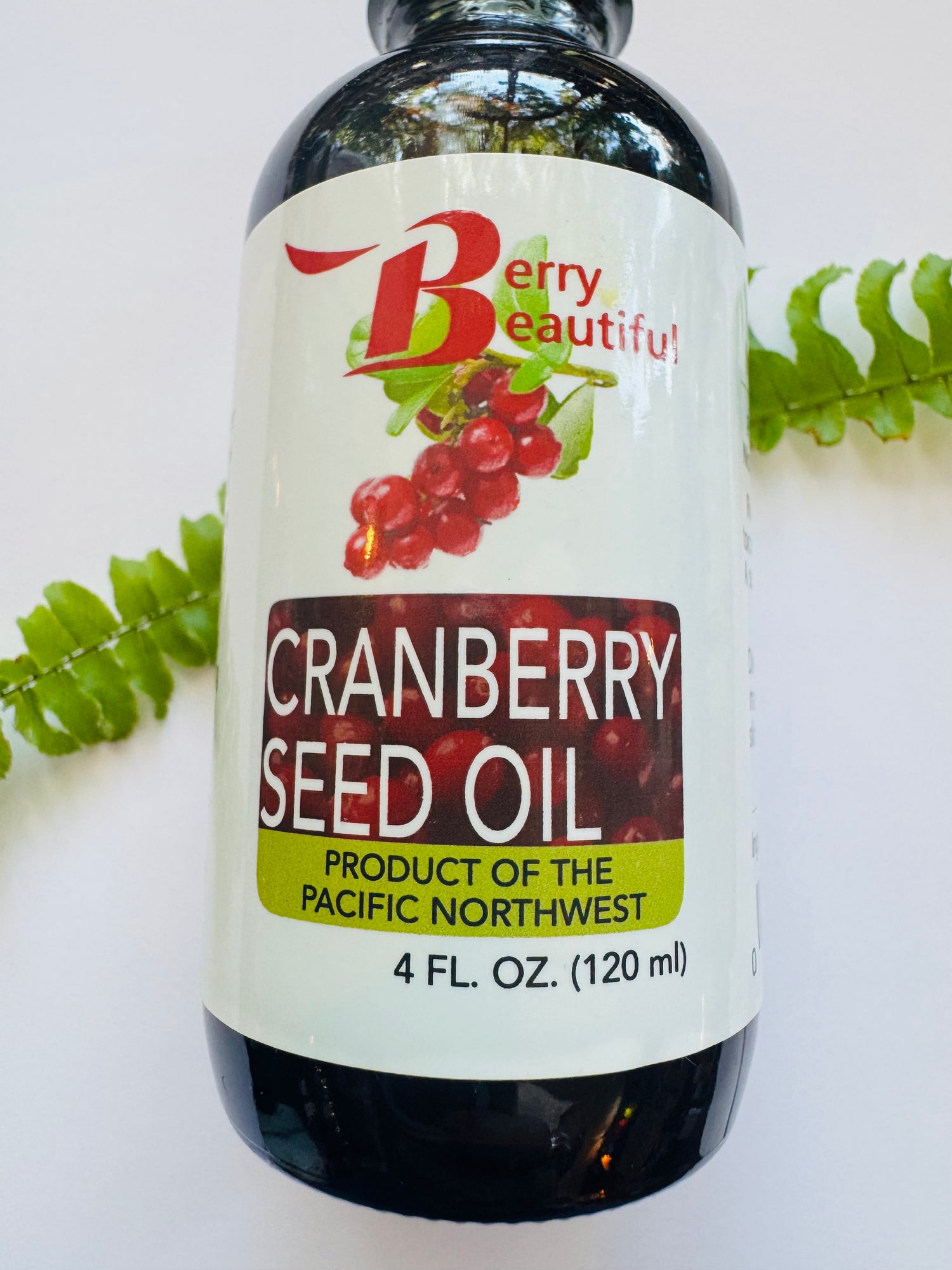 Berry Beautiful Cranberry Seed Oil 4 oz - Moon Room Shop and Wellness