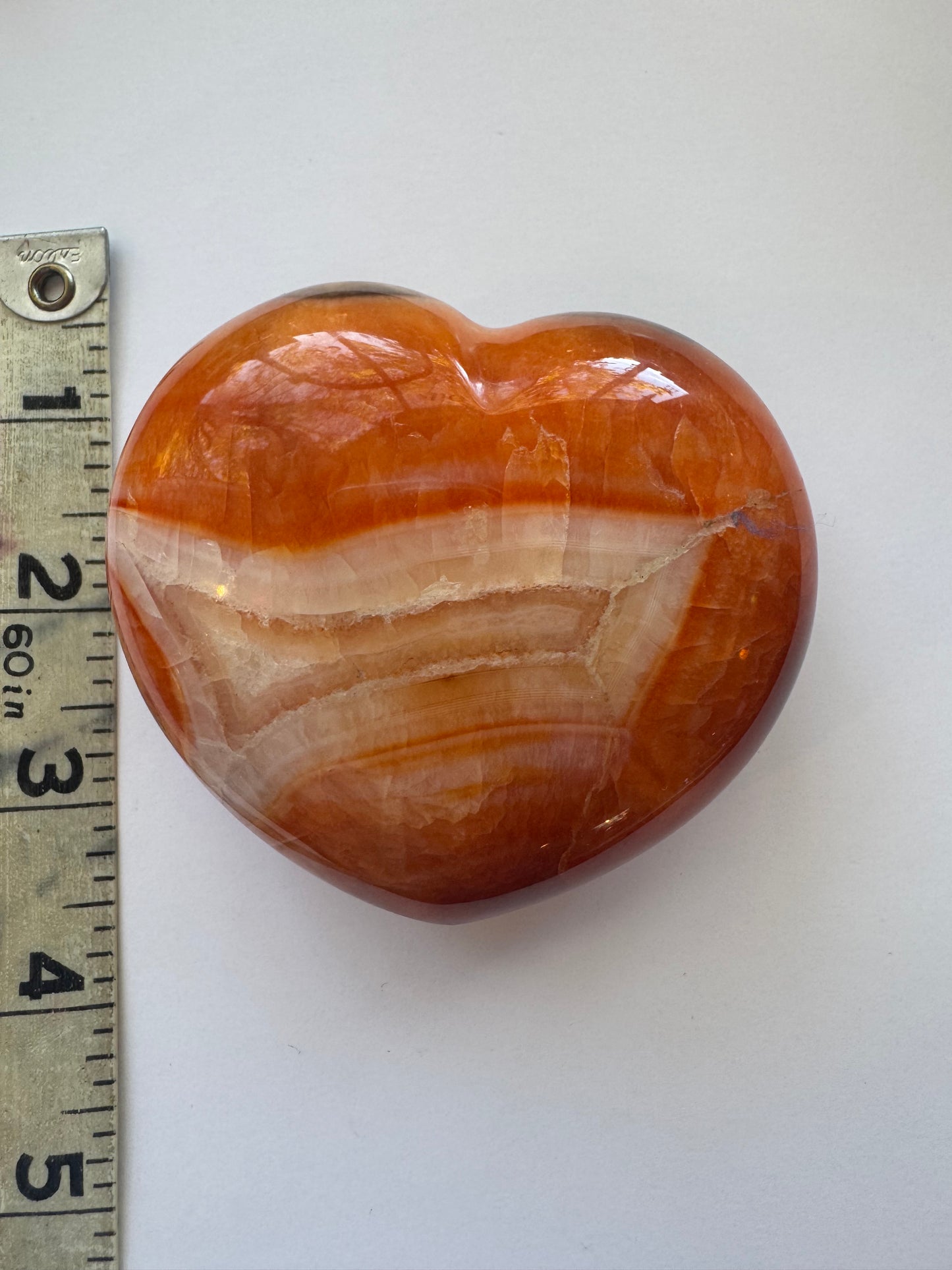 Carnelian Heart 299 g Madagascar - Moon Room Shop and Wellness
