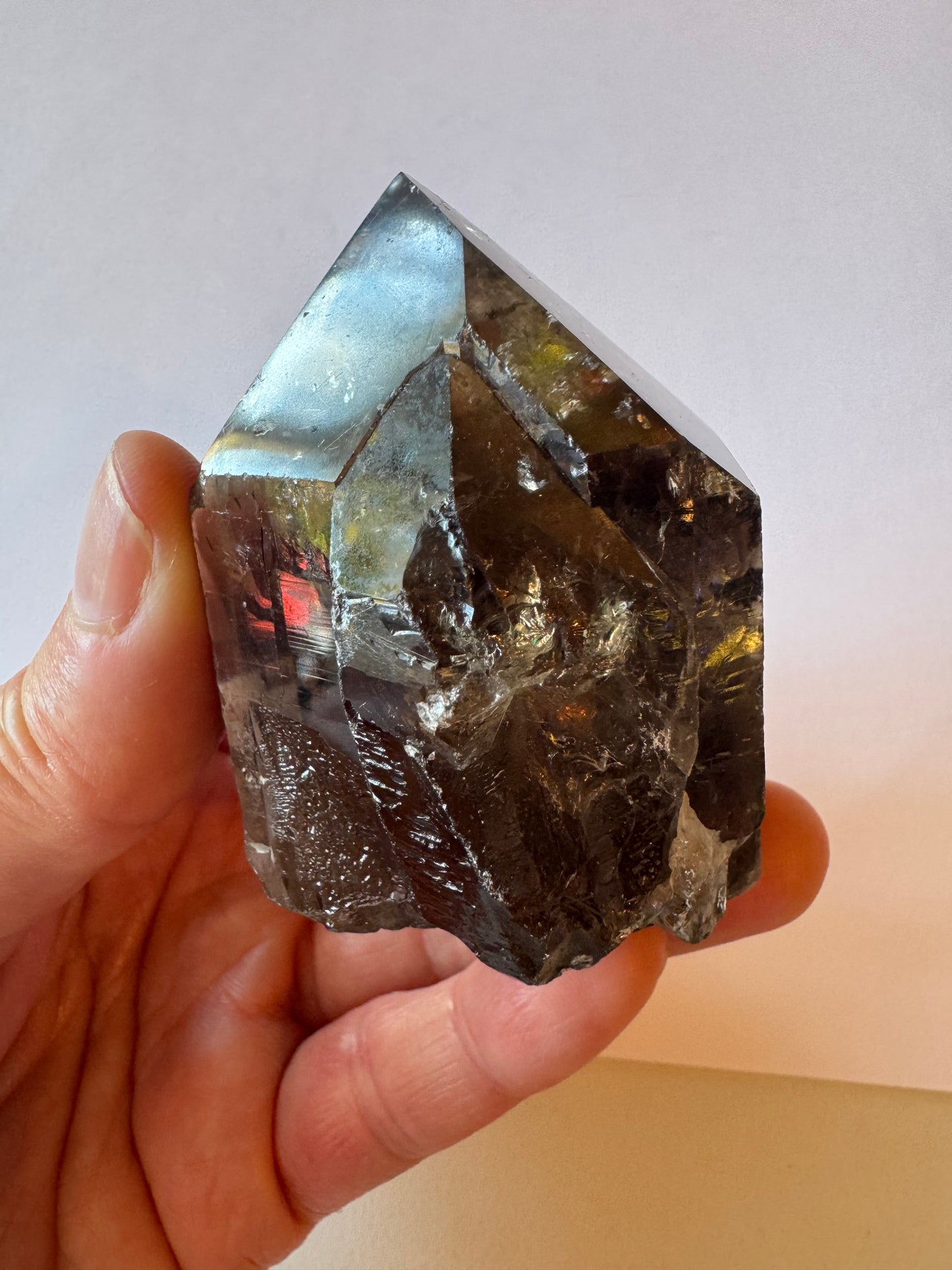 Smoky Quartz Rutilated Healing Point 174 g - Moon Room Shop and Wellness