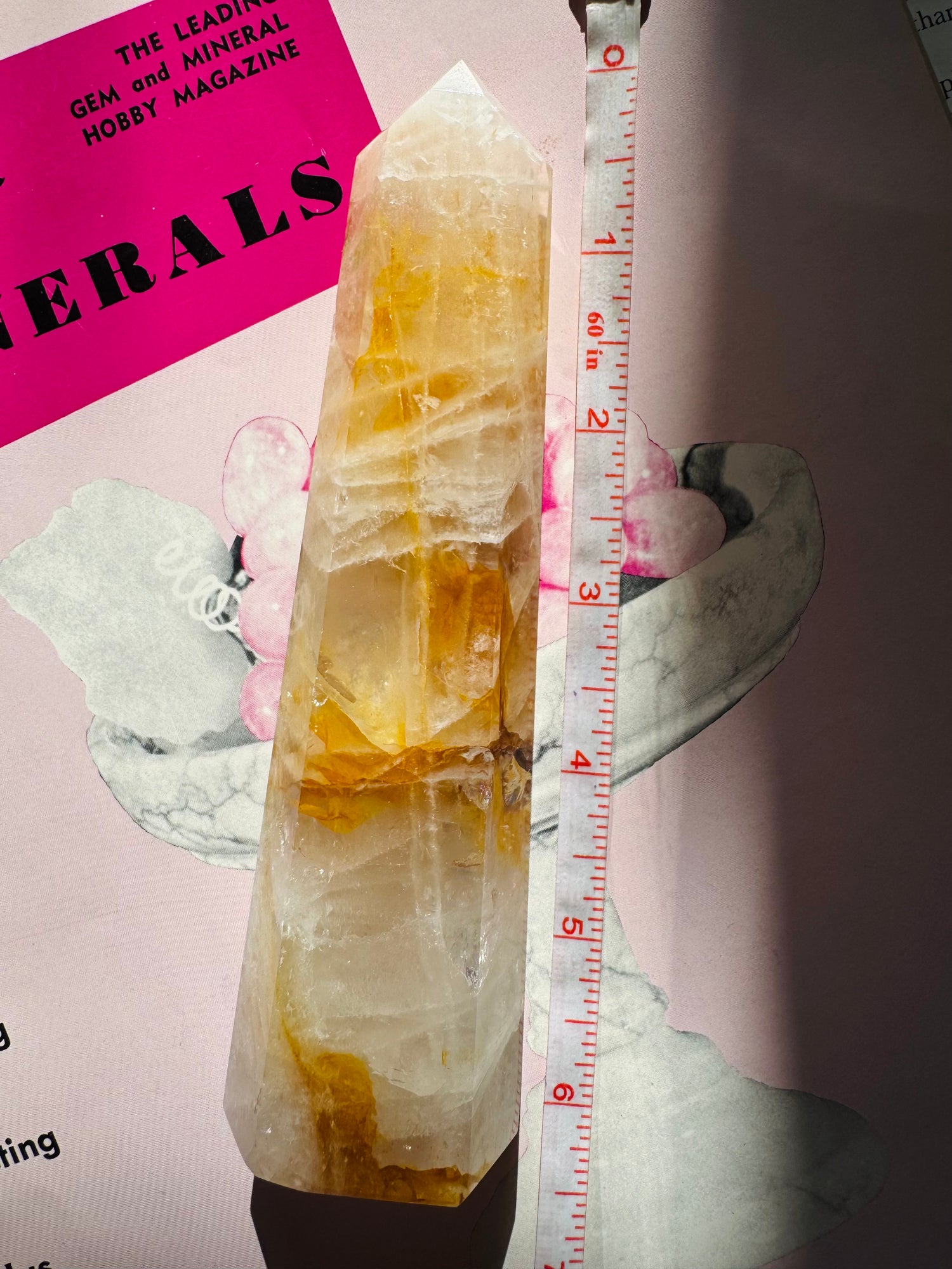 Golden Healer Quartz Tower 232 g Brazil - Divine Beauty - Moon Room Shop and Wellness