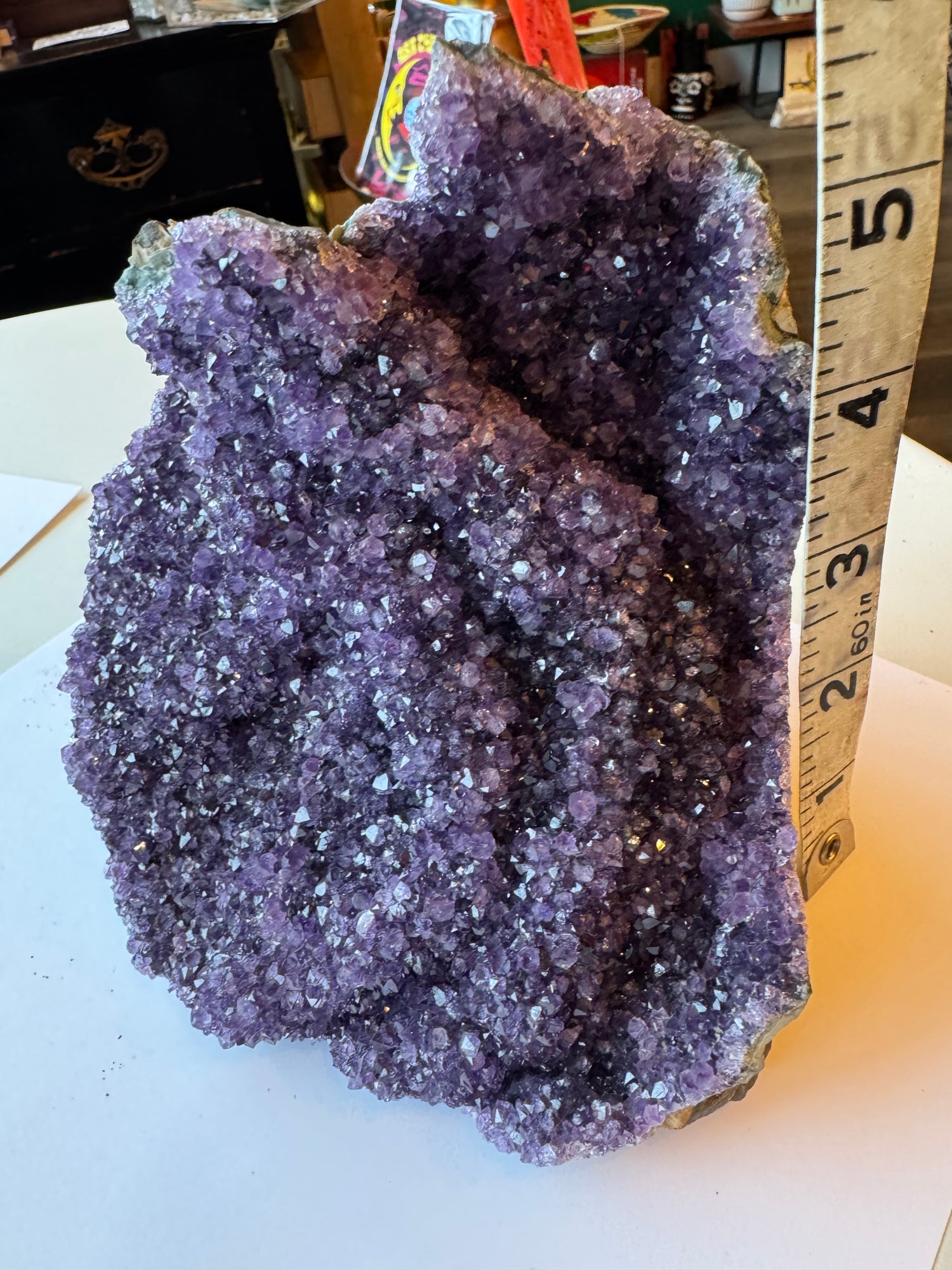 Rainbow Amethyst Standing Sparkly Cluster Brazil 4.17 lb - Moon Room Shop and Wellness