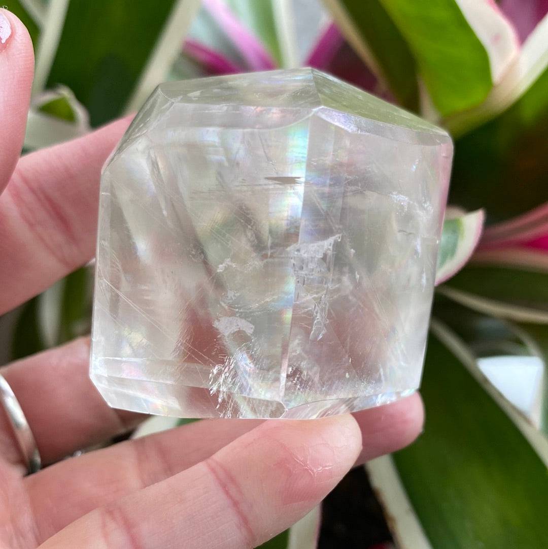Optical Calcite* Gorgeous* Freeform- India. 155g - Moon Room Shop and Wellness