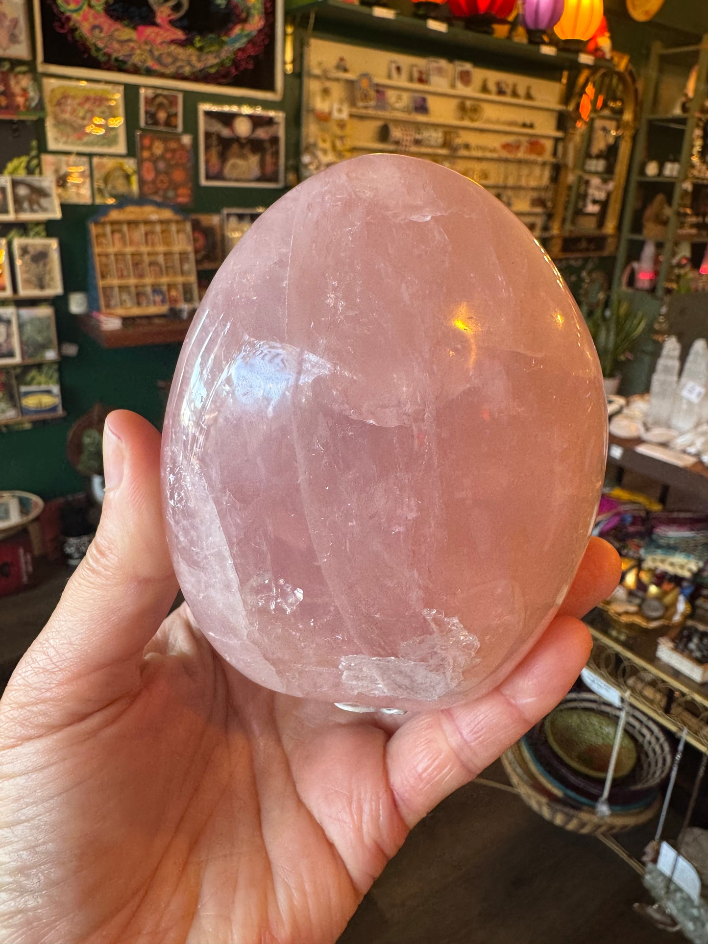 Rose Quartz Freeform 1.5 lb - Moon Room Shop and Wellness