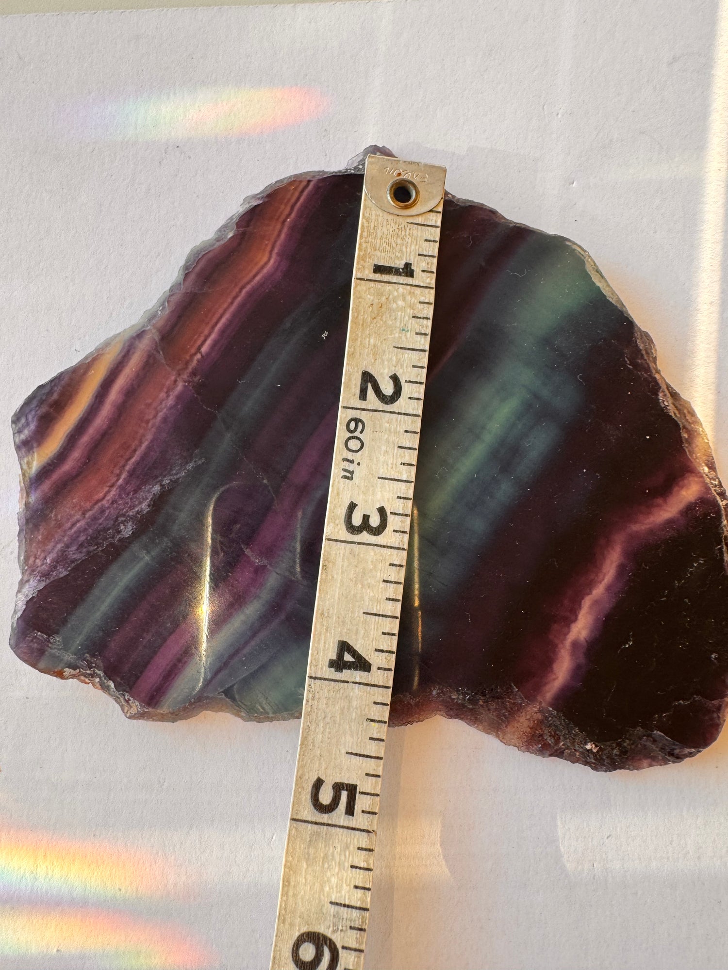 Fluorite SLab 345 g China - Moon Room Shop and Wellness