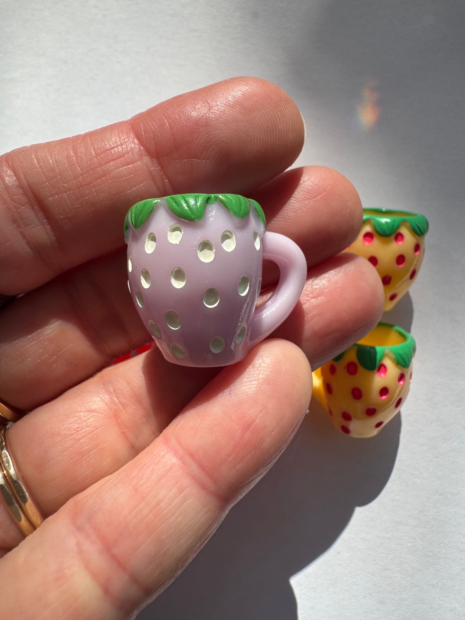 Strawberry Cup Charm - Moon Room Shop and Wellness