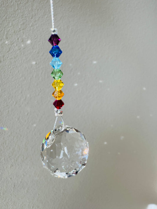 Magical Laurainbo Crystal Ball / Prism 20mm - Moon Room Shop and Wellness
