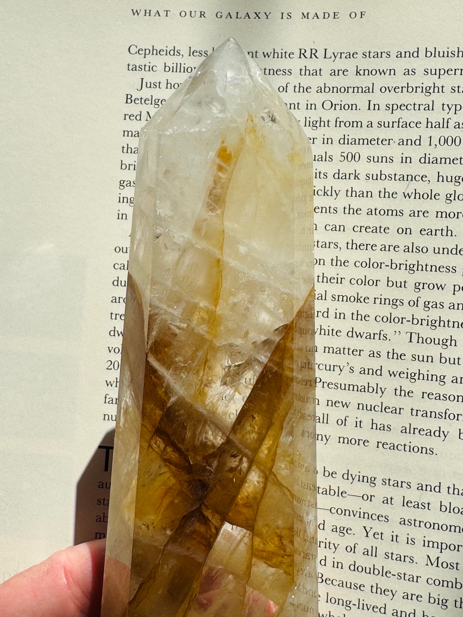 Golden Healer Quartz Tower 374 g Brazil - Divine Beauty - Moon Room Shop and Wellness