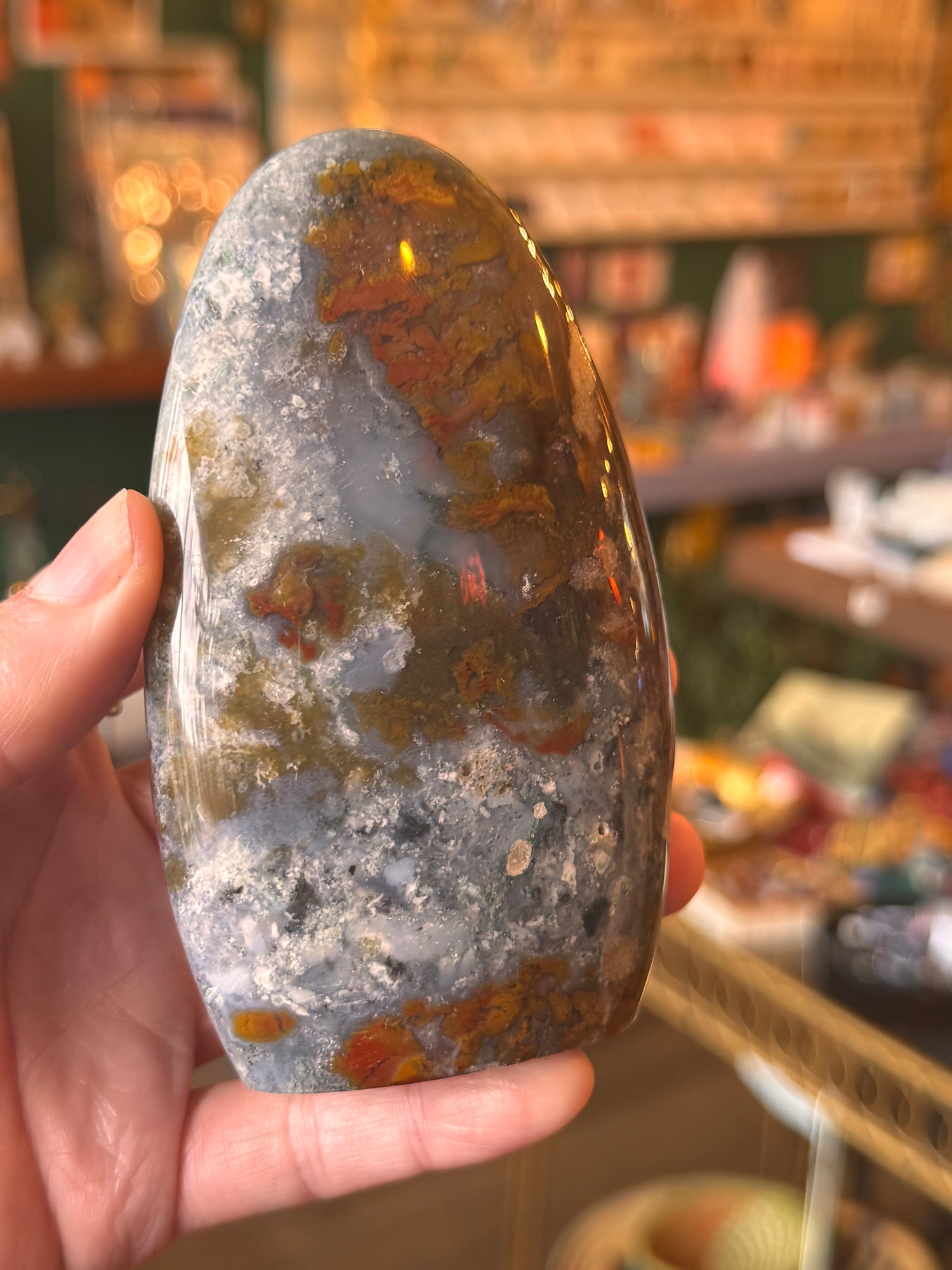 Ocean Jasper Freeform 335 g Madagasar - Moon Room Shop and Wellness