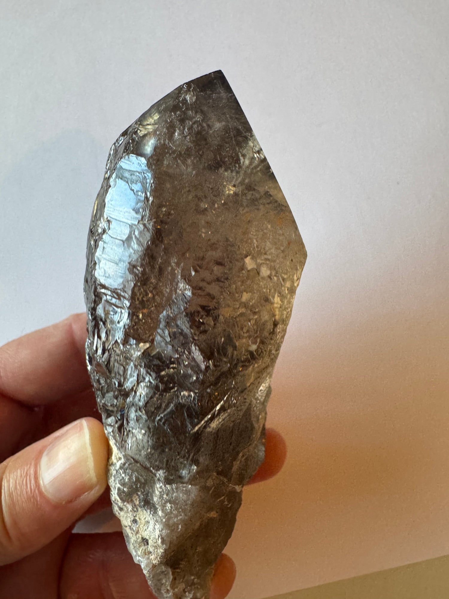 Smoky Quartz Rultilated Point 240 g Brazil Spectacular Beauty - Moon Room Shop and Wellness
