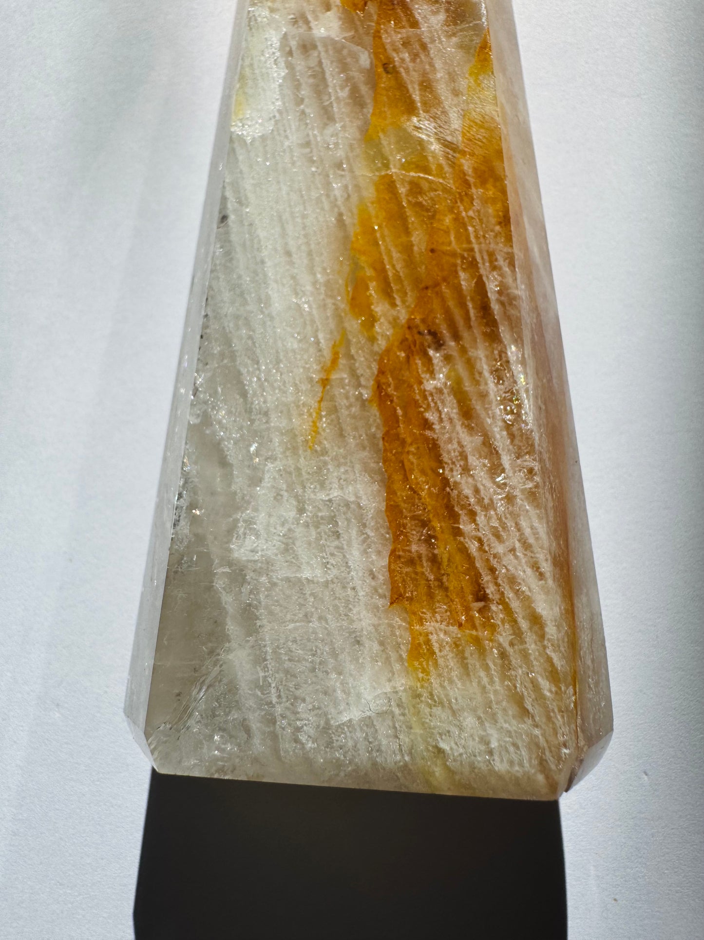 Golden Healer Quartz Tower 296 g Brazil - Divine Beauty - Moon Room Shop and Wellness