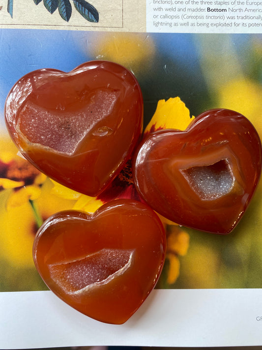 Carnelian Heart - Moon Room Shop and Wellness