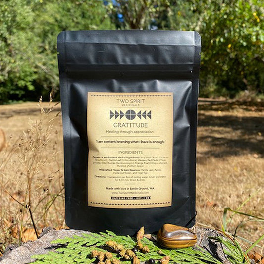 Gratitude Tea by Two Spirit Medicinals- 1 oz. - Moon Room Shop and Wellness