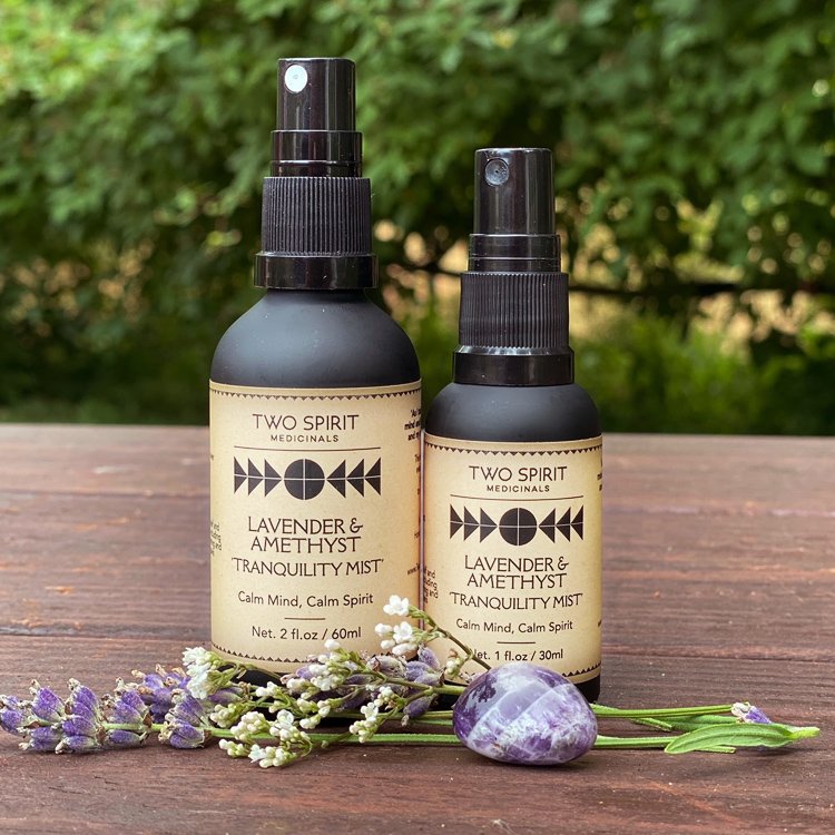 Lavender Amethyst Tranquility Mist 2 oz. - Moon Room Shop and Wellness