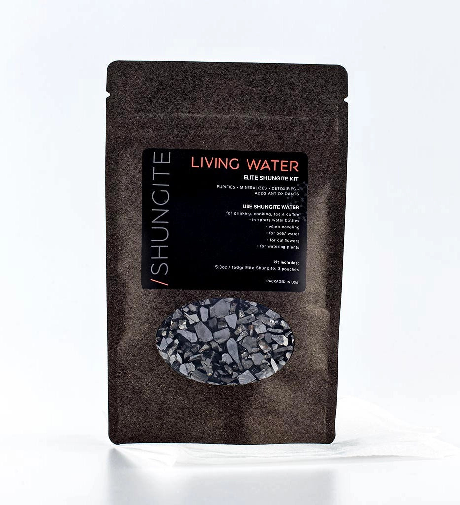 Shungite Living Water Kit 50g - Moon Room Shop and Wellness