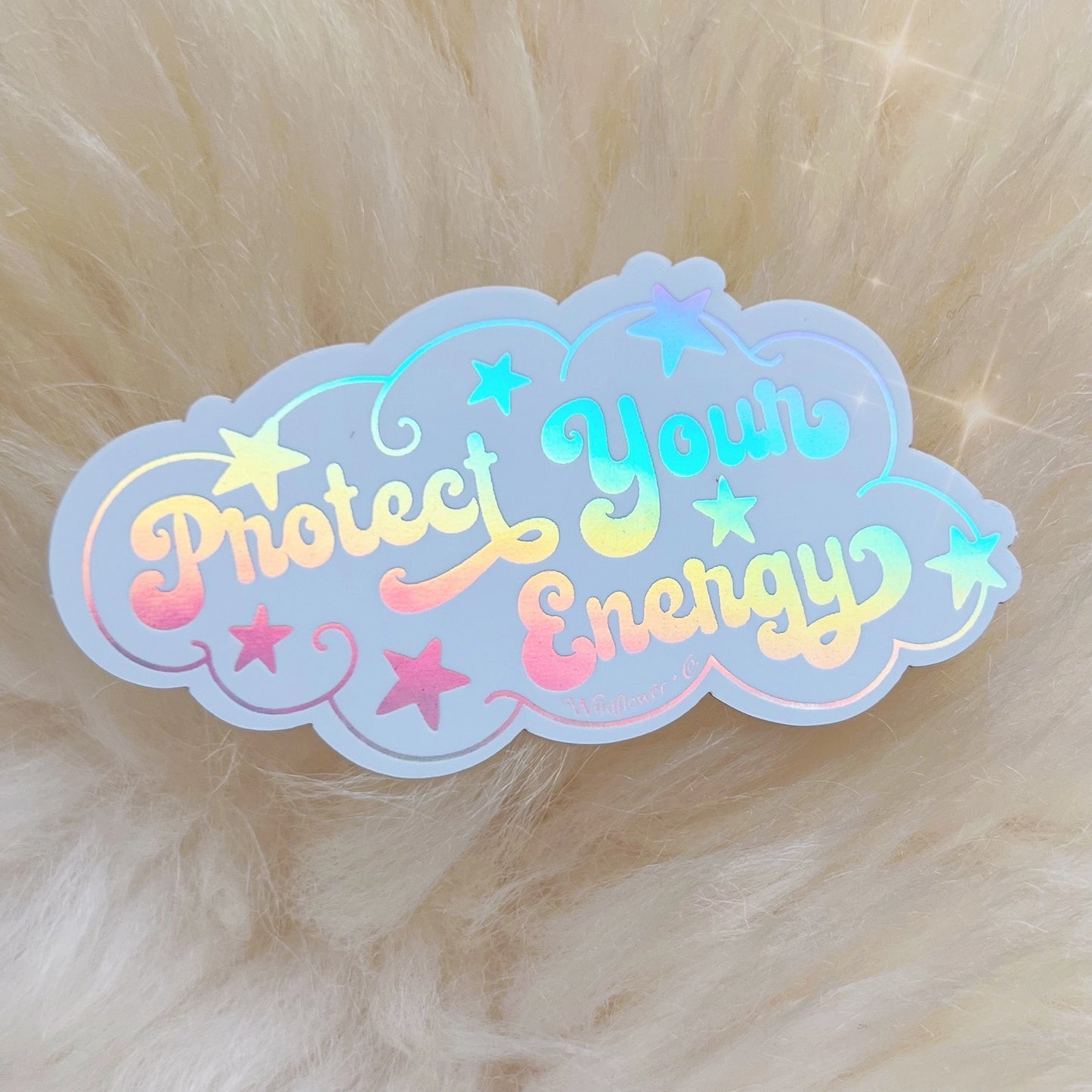 Protect Your Energy Sticker - Moon Room Shop and Wellness
