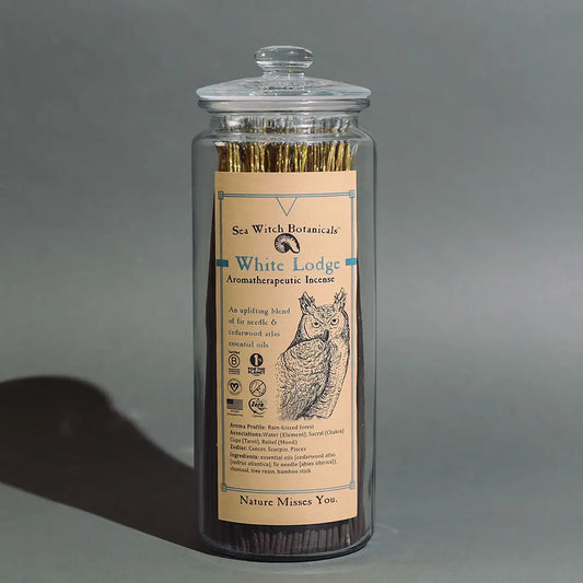 All Natural-White Lodge Single Stick-Fir & Cedar- Local PNW - Moon Room Shop and Wellness