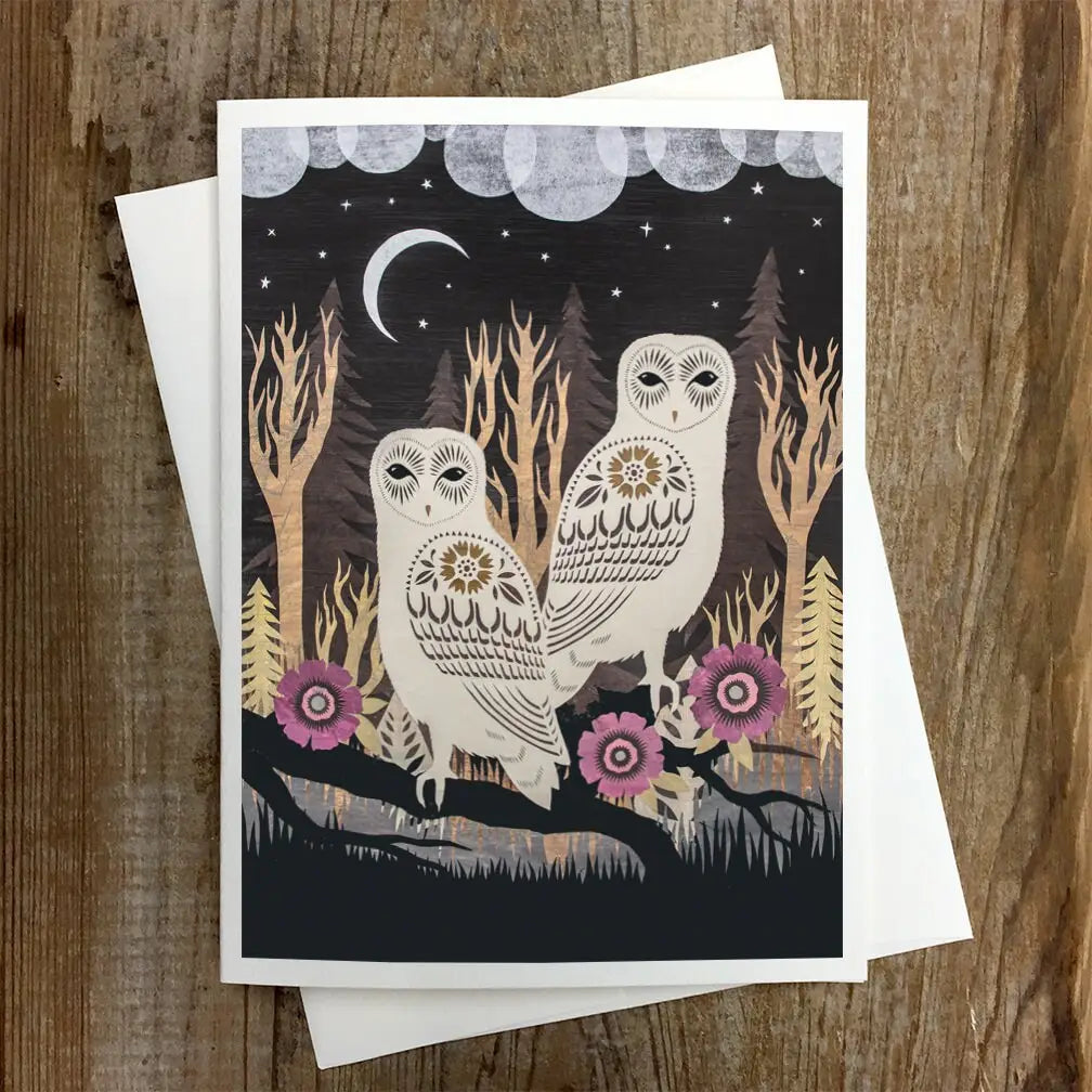 The Forest Listens - Greeting Card - Moon Room Shop and Wellness