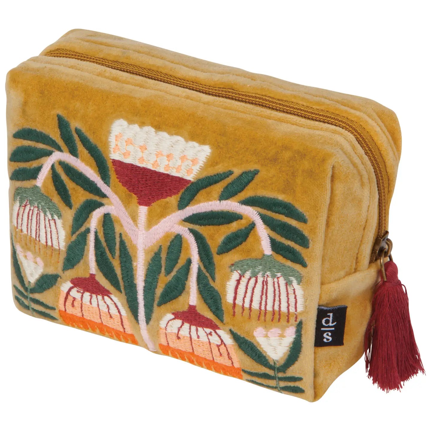Venus Embroidered Pouch - Moon Room Shop and Wellness