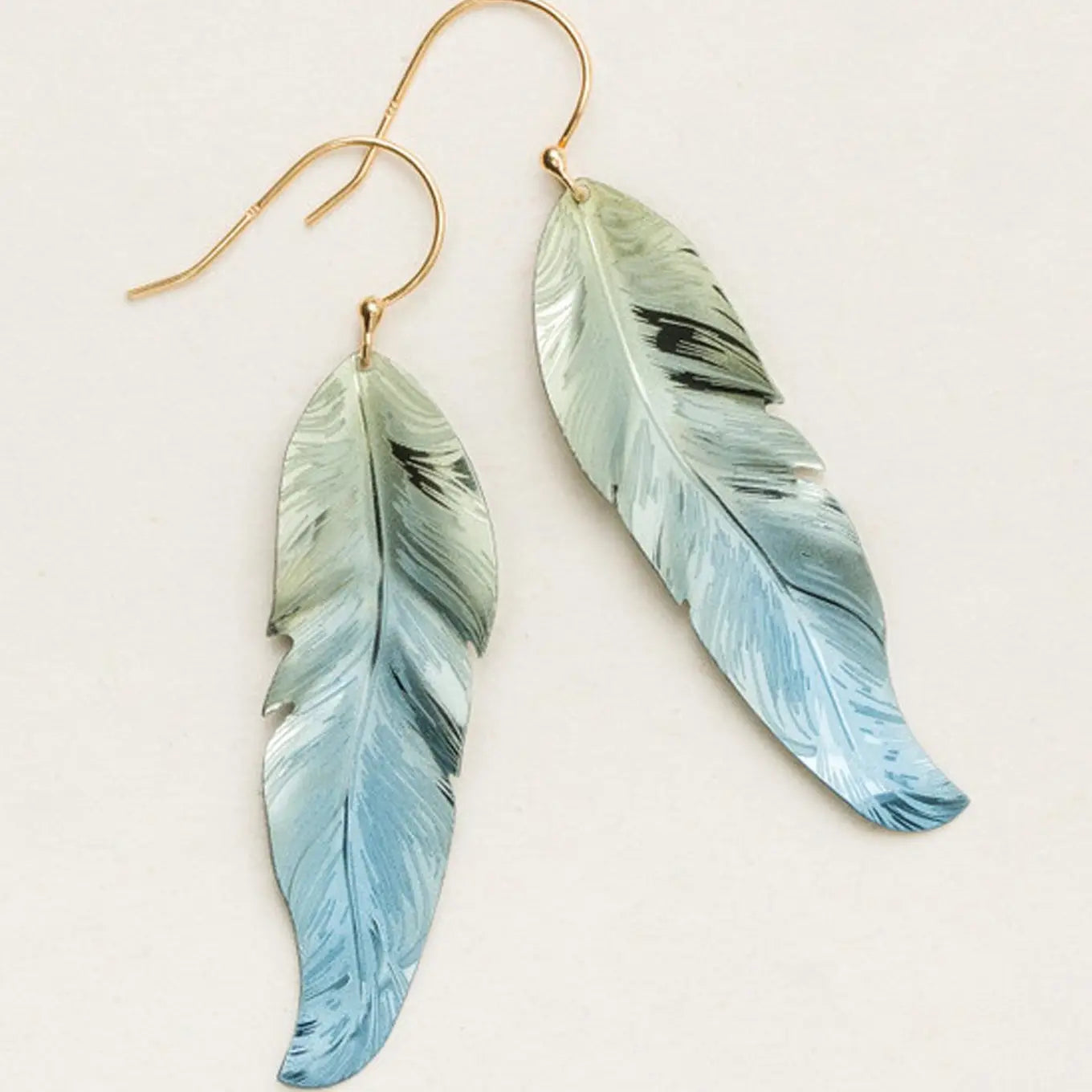 Free Spirit Feather Earrings by Holly Yashi