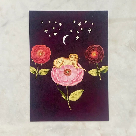 Aries Print 5x7 inch - Moon Room Shop and Wellness