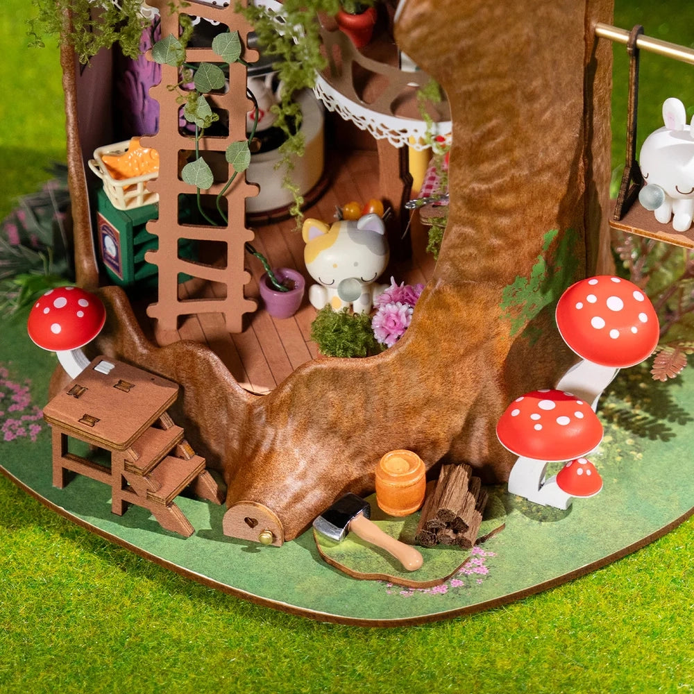 Diy Miniature House Kit: Fairytale Tree House Available 12.12.25 - Moon Room Shop and Wellness