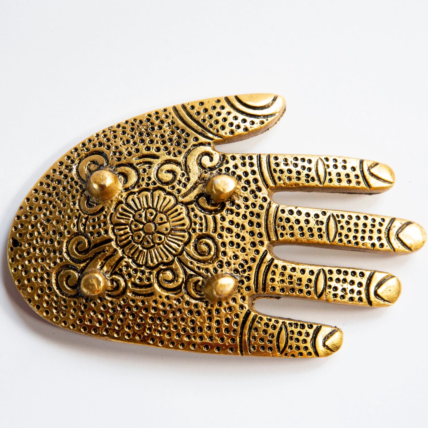 Golden Hand - Incense Holder - Moon Room Shop and Wellness