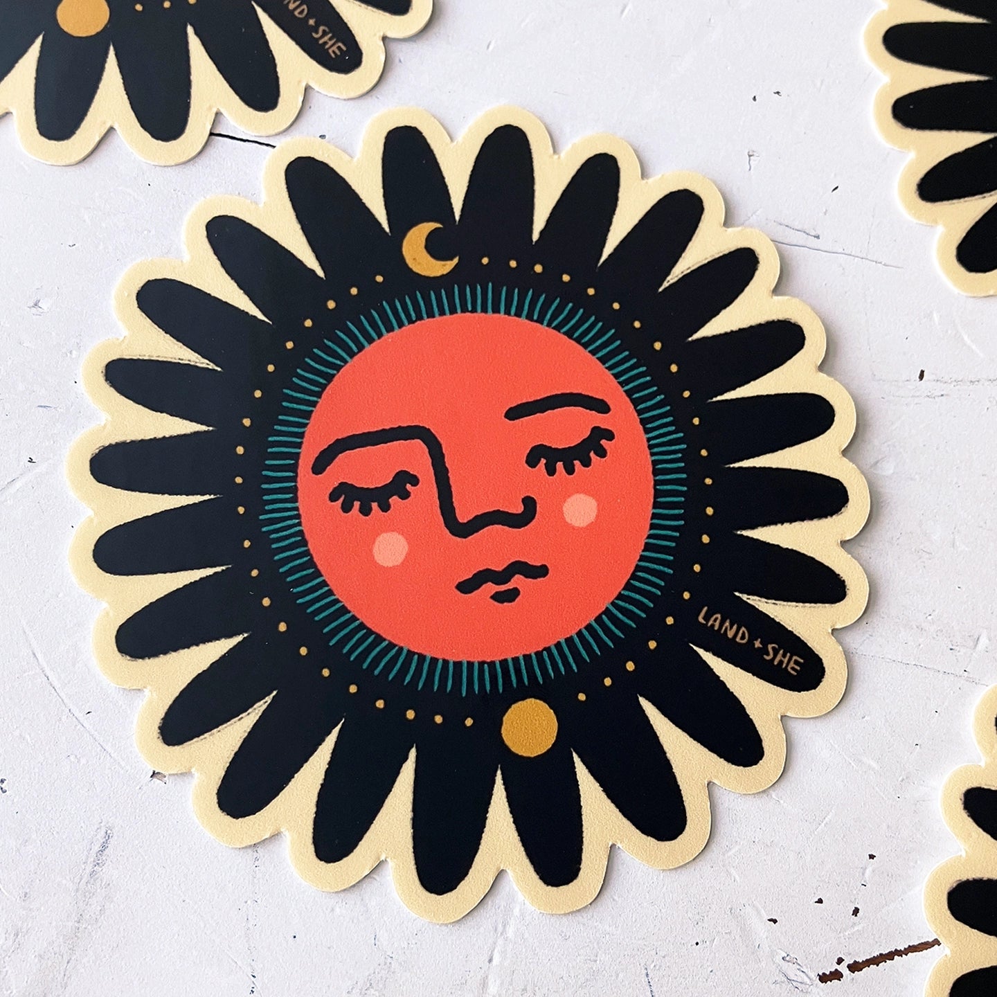 Sunflower Mama Sticker - Moon Room Shop and Wellness