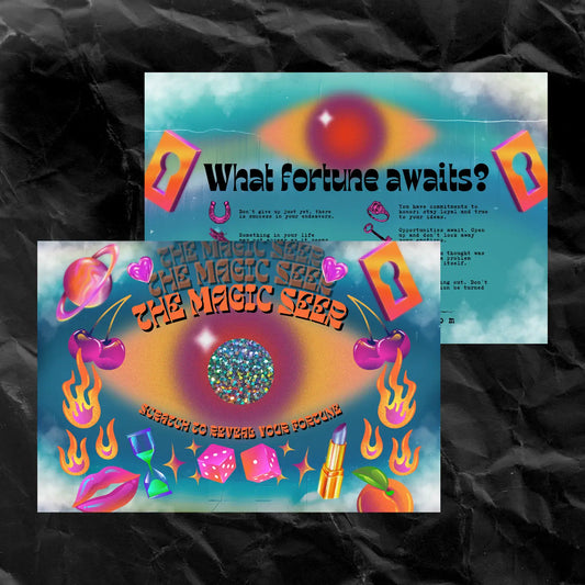 Magic Seer Fortune Card - Moon Room Shop and Wellness