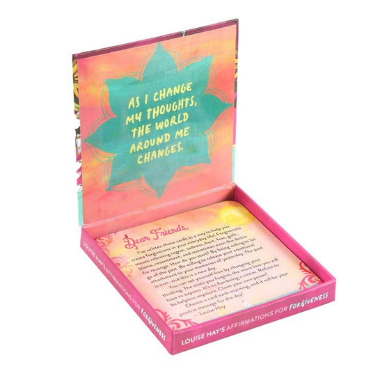 Louise Hay's Affirmations for Forgiveness Cards - Moon Room Shop and Wellness