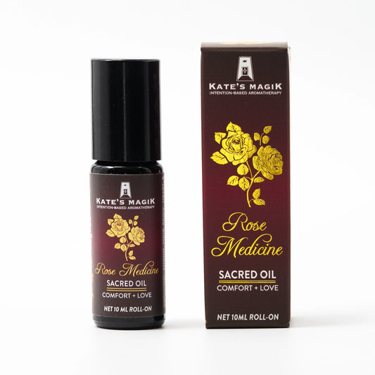Rose Medicine Sacred Perfume Roll On - Moon Room Shop and Wellness