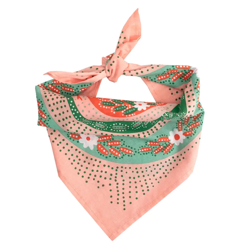 No. 069 Snakes Pink Bandana - Moon Room Shop and Wellness
