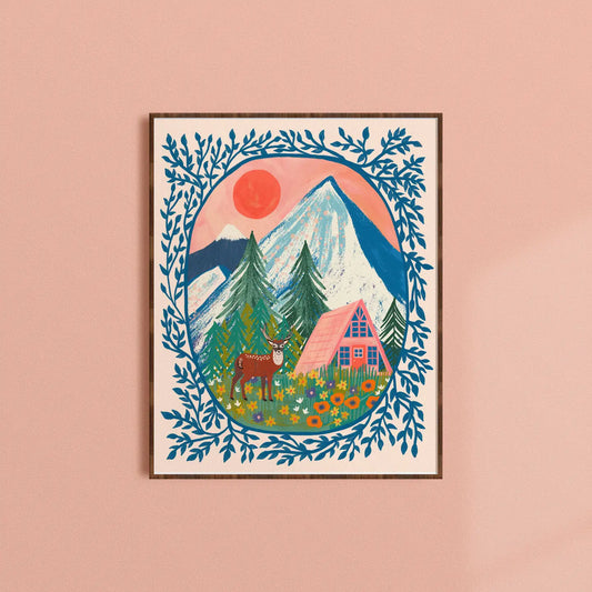 Into the Wilderness -Art Print 5x7