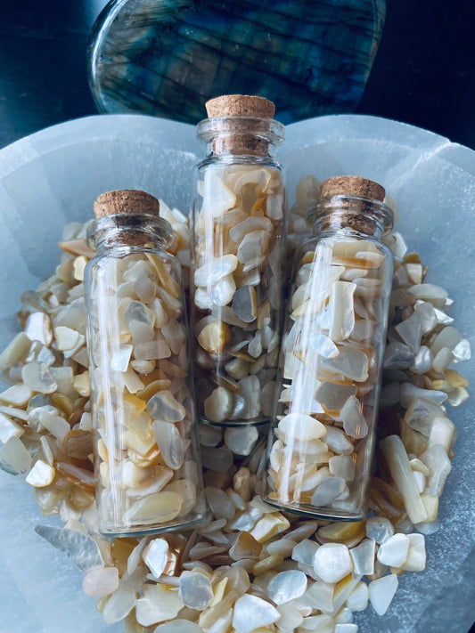 Mother of Pearl Chips Grade A++ 15 ml - Moon Room Shop and Wellness